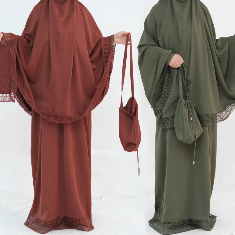 Women Bags In Dubai - Muslim 4 Piece Set Women Skirts