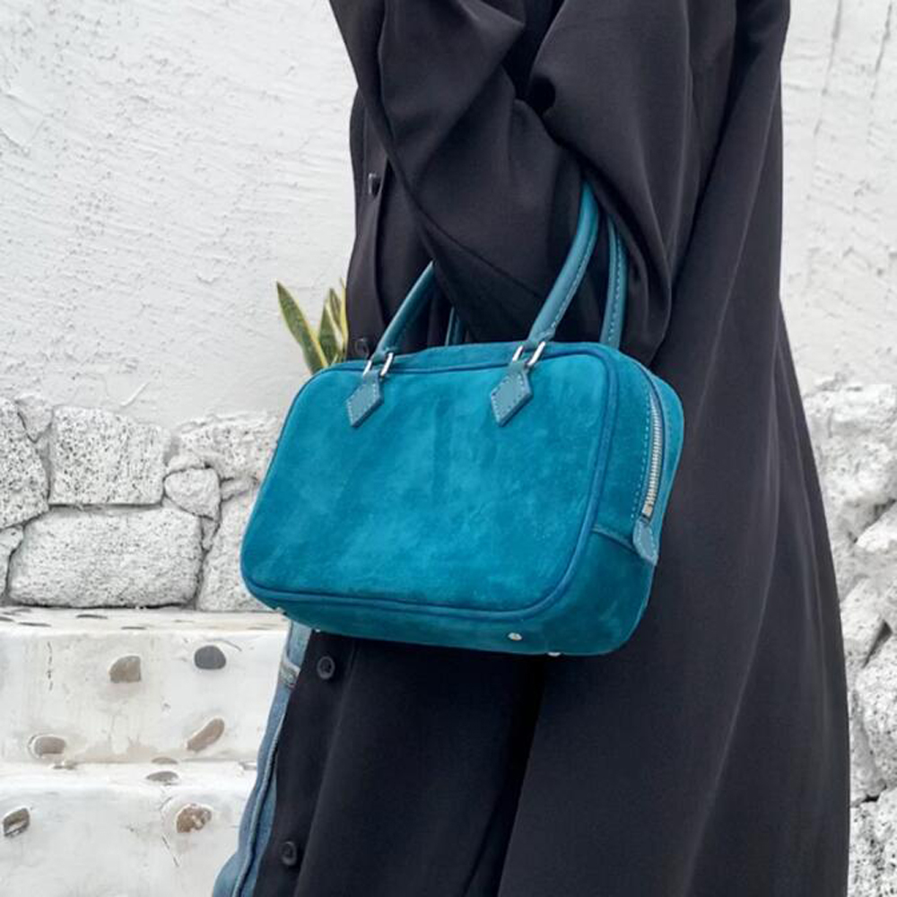 Doctor Bag Leather - Natural Suede Leather Bags Long Strap