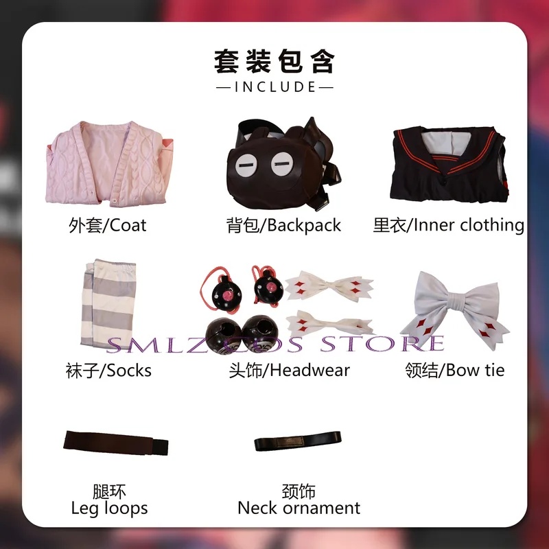 Women Bags Europe - COSZenless Zone Zero Ukinami Yuzuha Cosplay