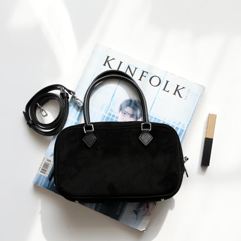 Natural Suede Leather Bags Lon - Doctor Bag Leather 评论和价格
