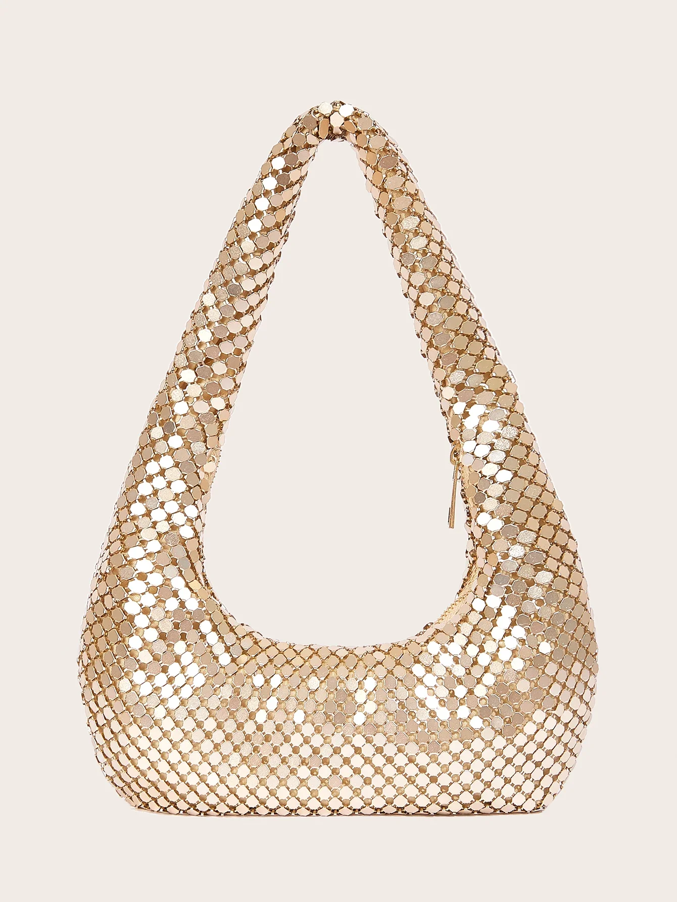 Ladies High-End Glittering Met - Clutch Bag Evening 评论和价格
