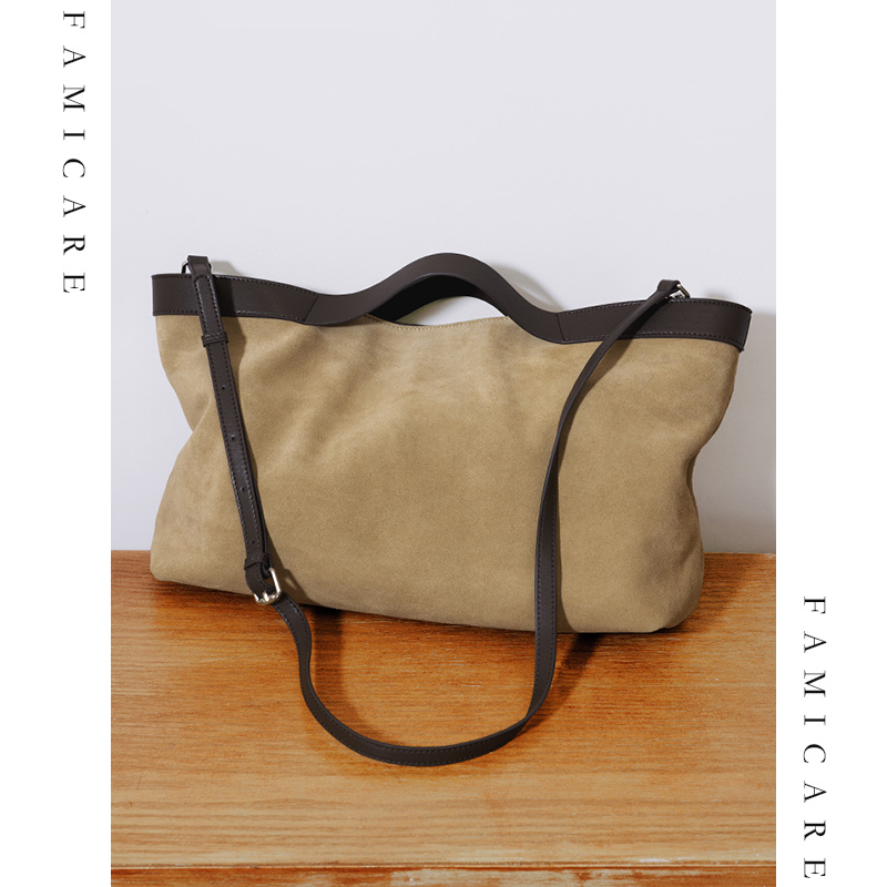 2025 Fall Winter New Suede Lea - Women Handheld Bags 评论和价格