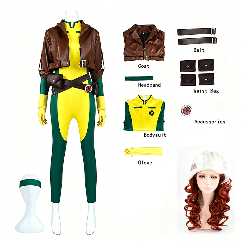 Rogue X-Men 97 Cosplay Full Se - Women Bags Europe 评论和价格