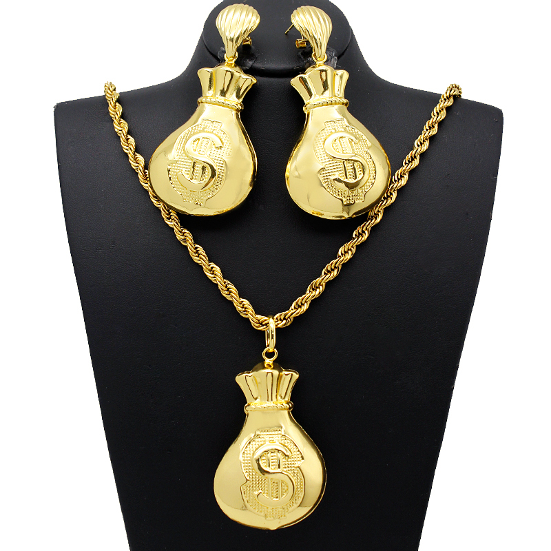 Necklace Italian Jewelry Set D - Women Bags In Dubai 评论和价格