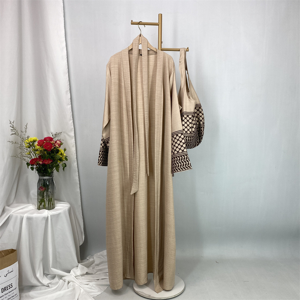 Muslim Open Front Abaya Women  - Women Bags In Dubai 评论和价格