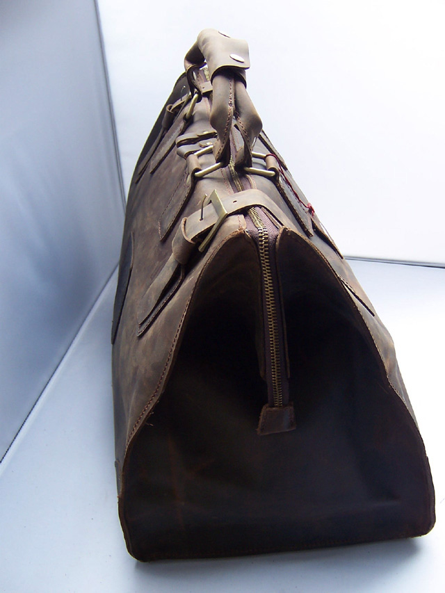 Vintage Crazy Horse Genuine Le - Doctor Bag Leather 评论和价格