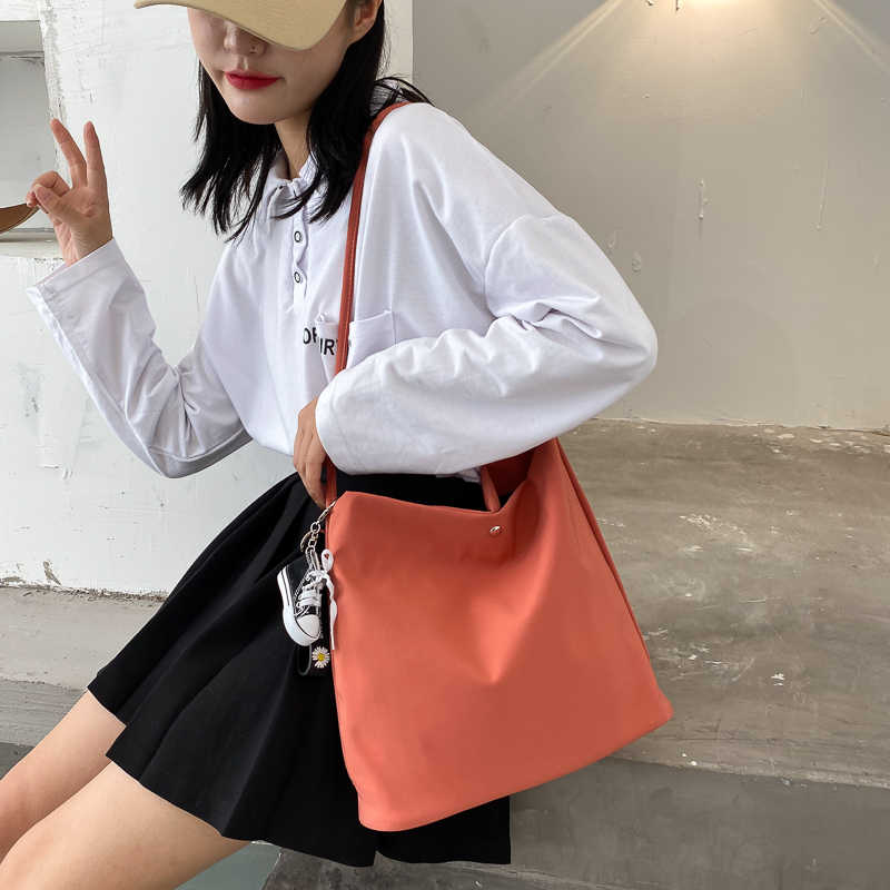 Simple Casual Women's Tote Bag - Women Handheld Bags 评论和价格