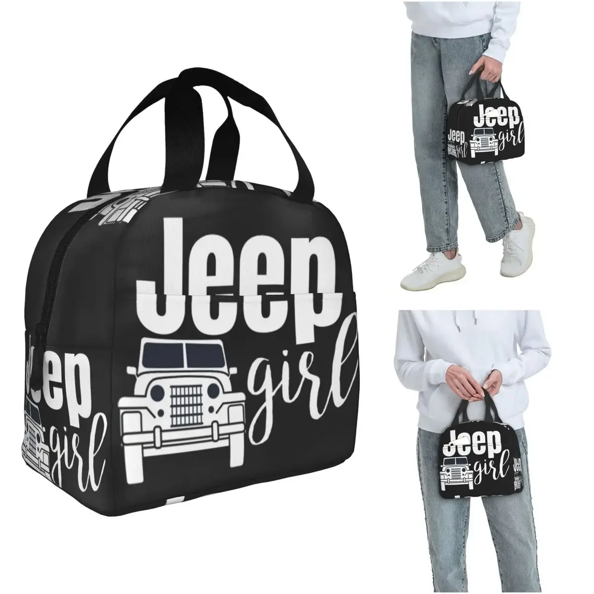 Jeep Girl Insulated Lunch Bag  - Women'S Jeep Bags 评论和价格