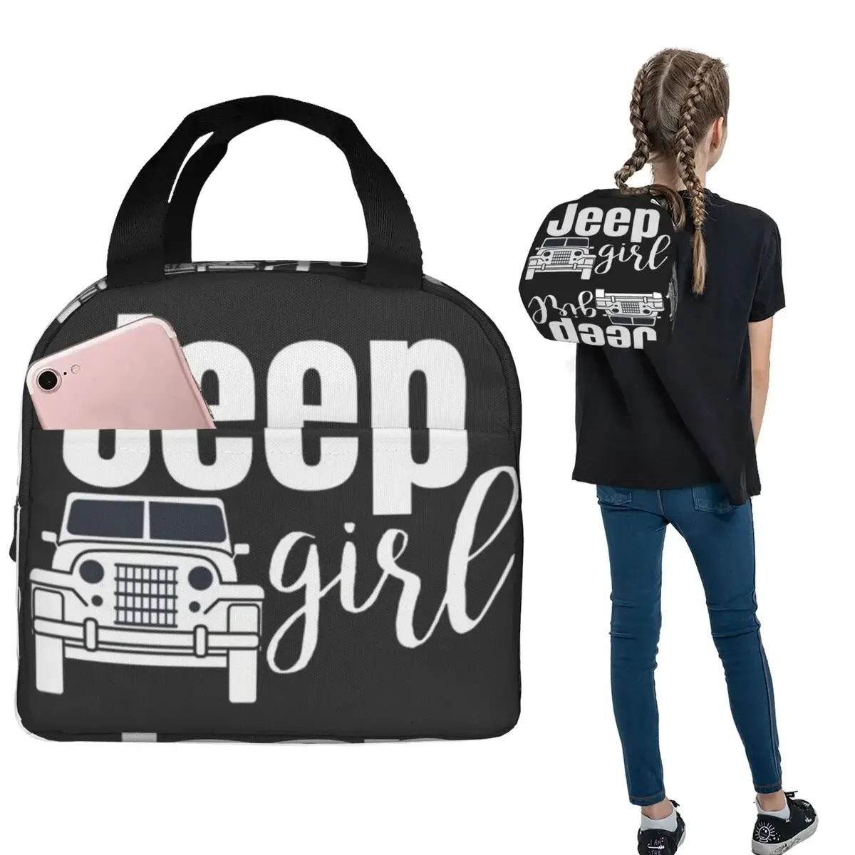 Jeep Girl Insulated Lunch Bag  - Women'S Jeep Bags 评论和价格