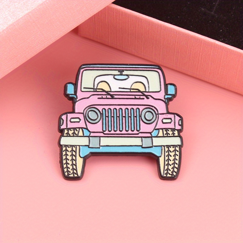 Adorable Pink Jeep Cartoon Ena - Women'S Jeep Bags 评论和价格