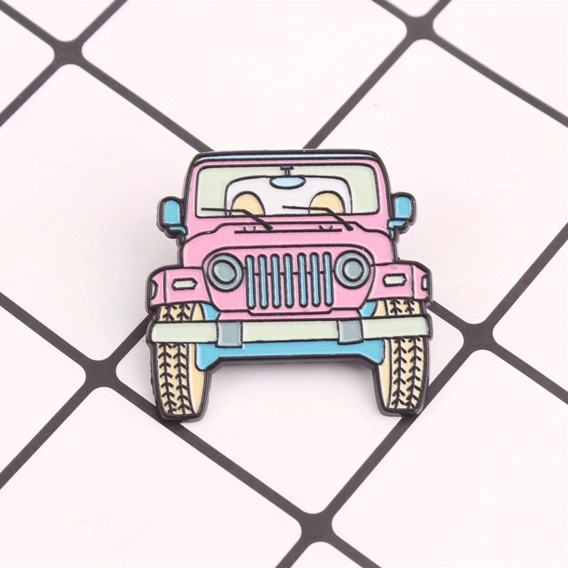 Adorable Pink Jeep Cartoon Ena - Women'S Jeep Bags 评论和价格