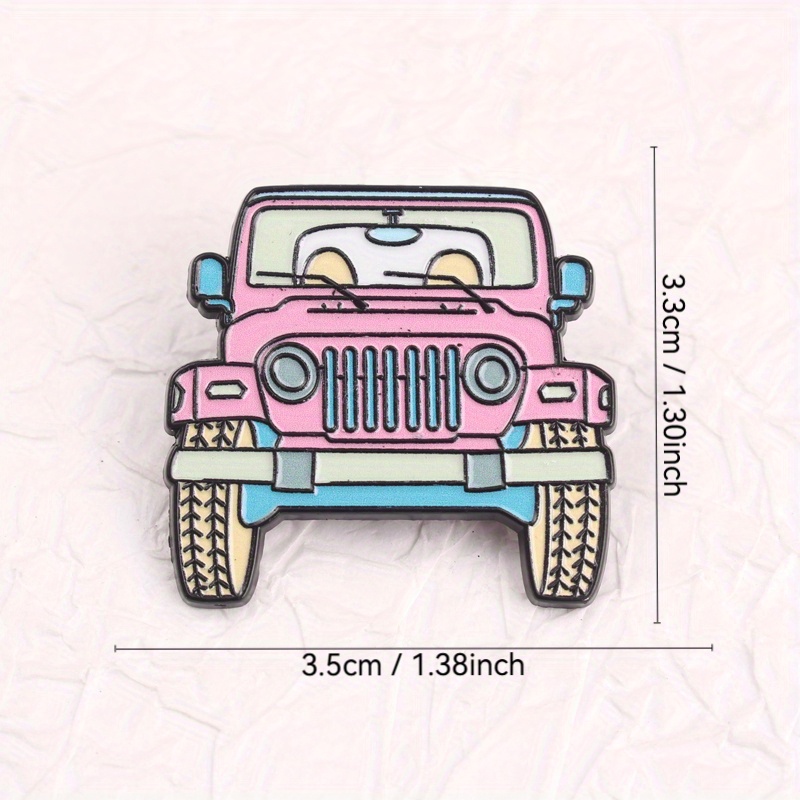 Adorable Pink Jeep Cartoon Ena - Women'S Jeep Bags 评论和价格