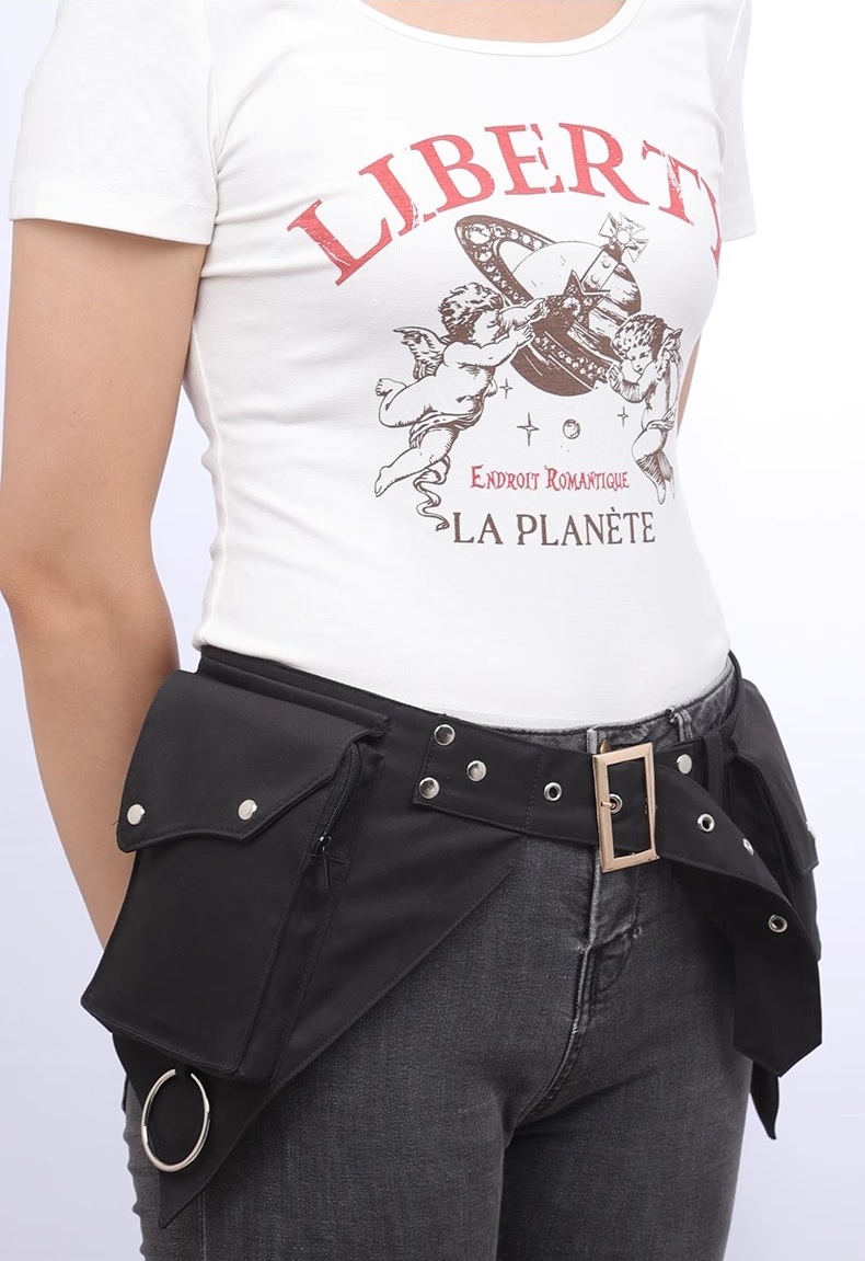 Women's Medieval Punk Waist Ba - Women Bags Europe 评论和价格