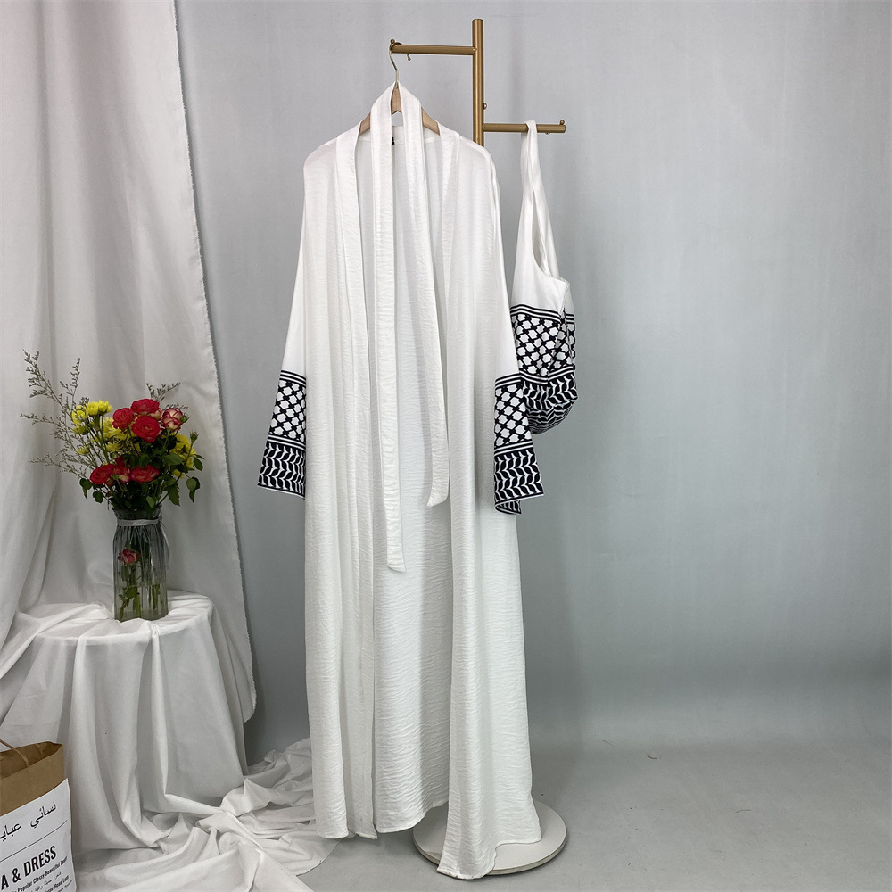 Open Front Abaya Women Long Sl - Women Bags In Dubai 评论和价格