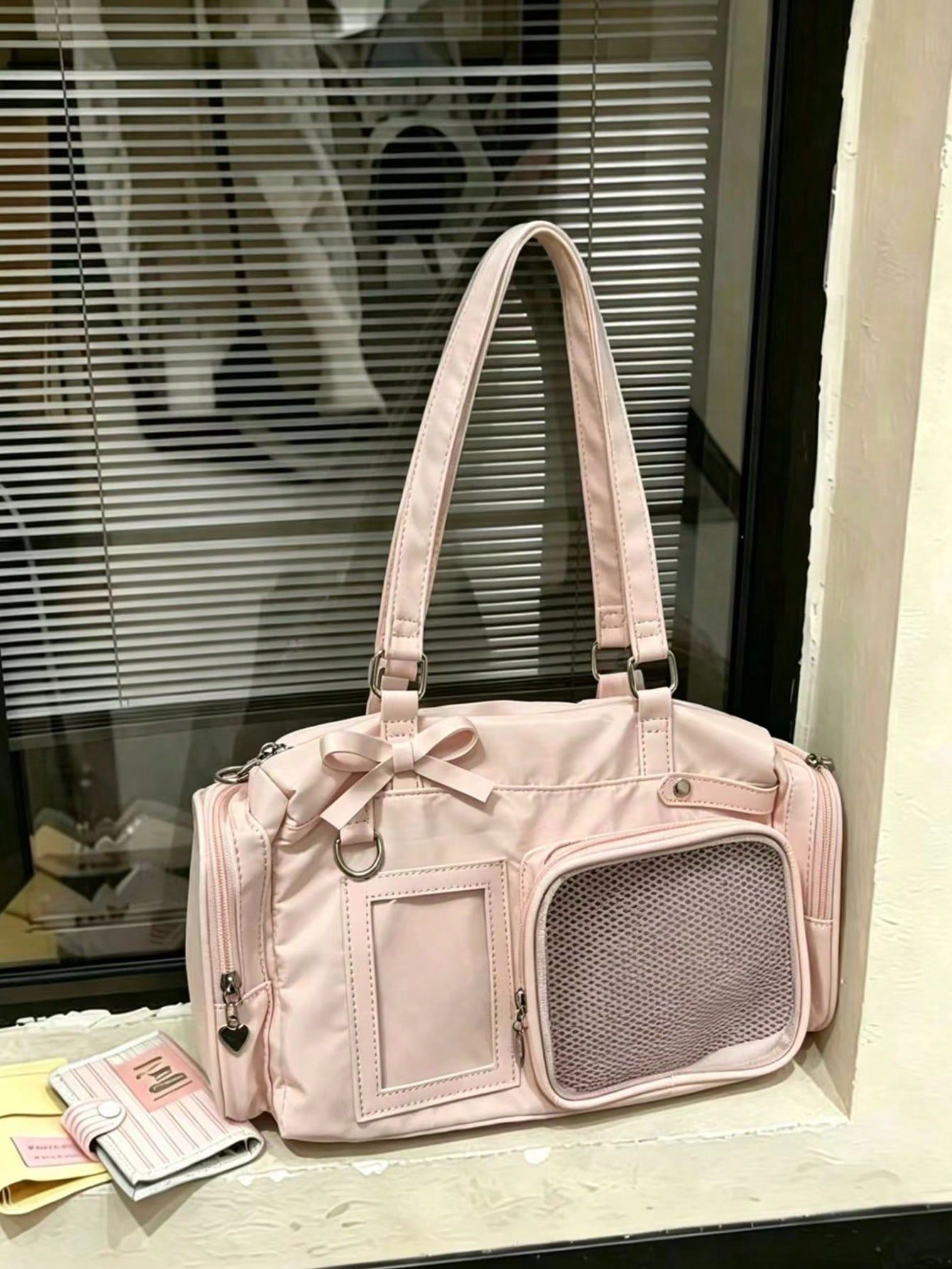 Korean Style Pink Lazy Fashion - Women Handheld Bags 评论和价格