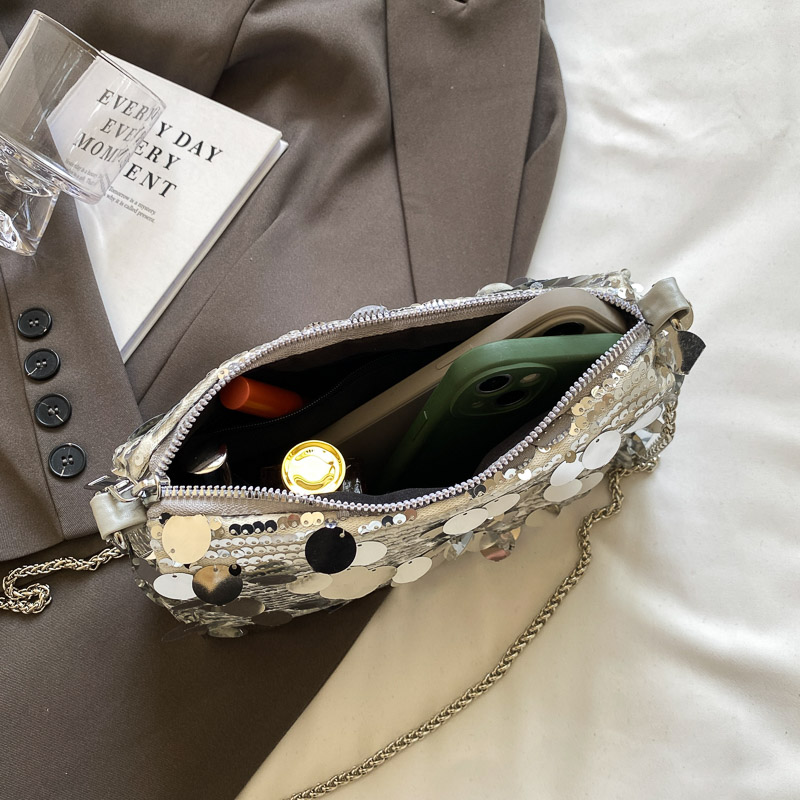 Luxury Gold Sequined Party Pur - Women Bags Dior 评论和价格