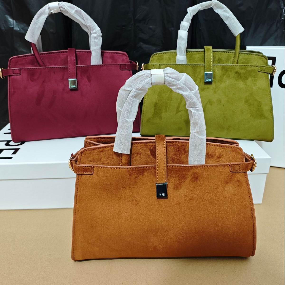 JW PEI suede imitation handbag - Women Bags Jw Pei 评论和价格