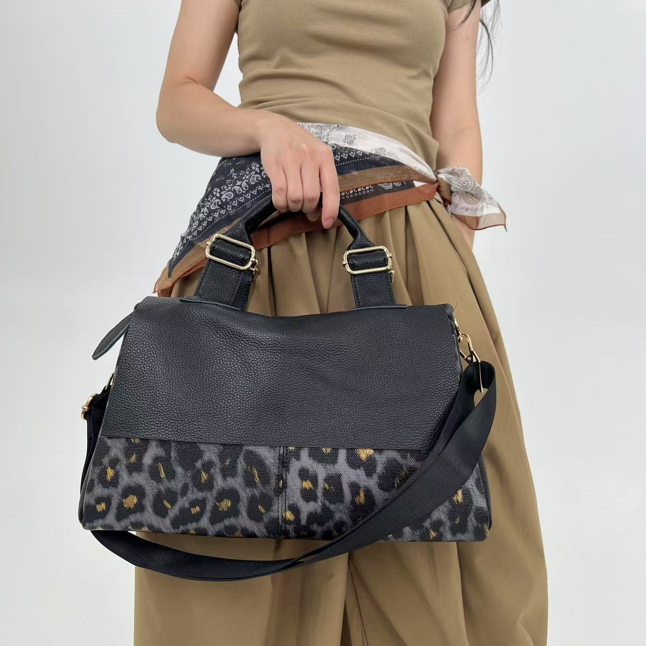 Ladies' Fashion Personalized L - Doctor Bag Leather 评论和价格