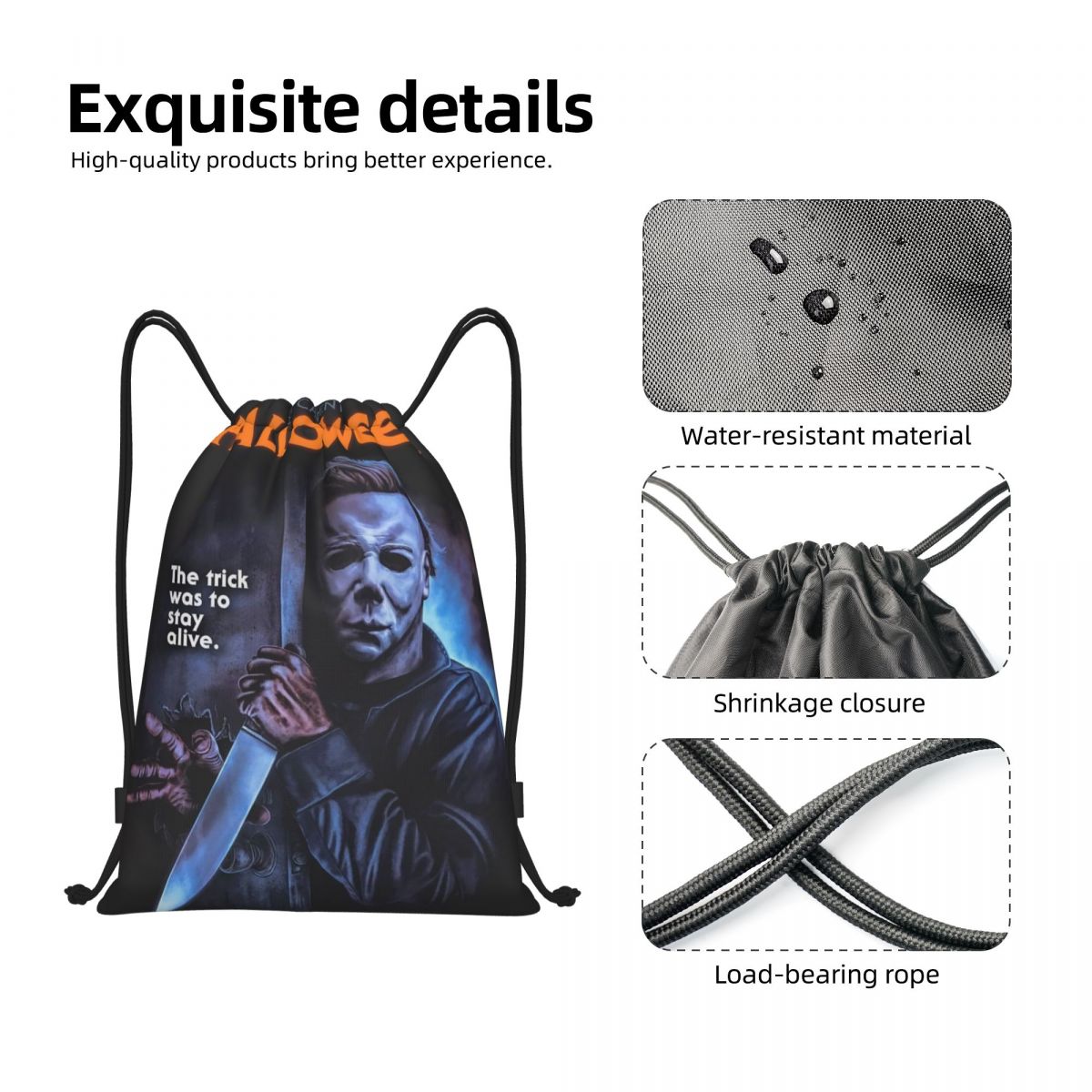 Custom Michael Myers Halloween - Women Bags Myer 评论和价格