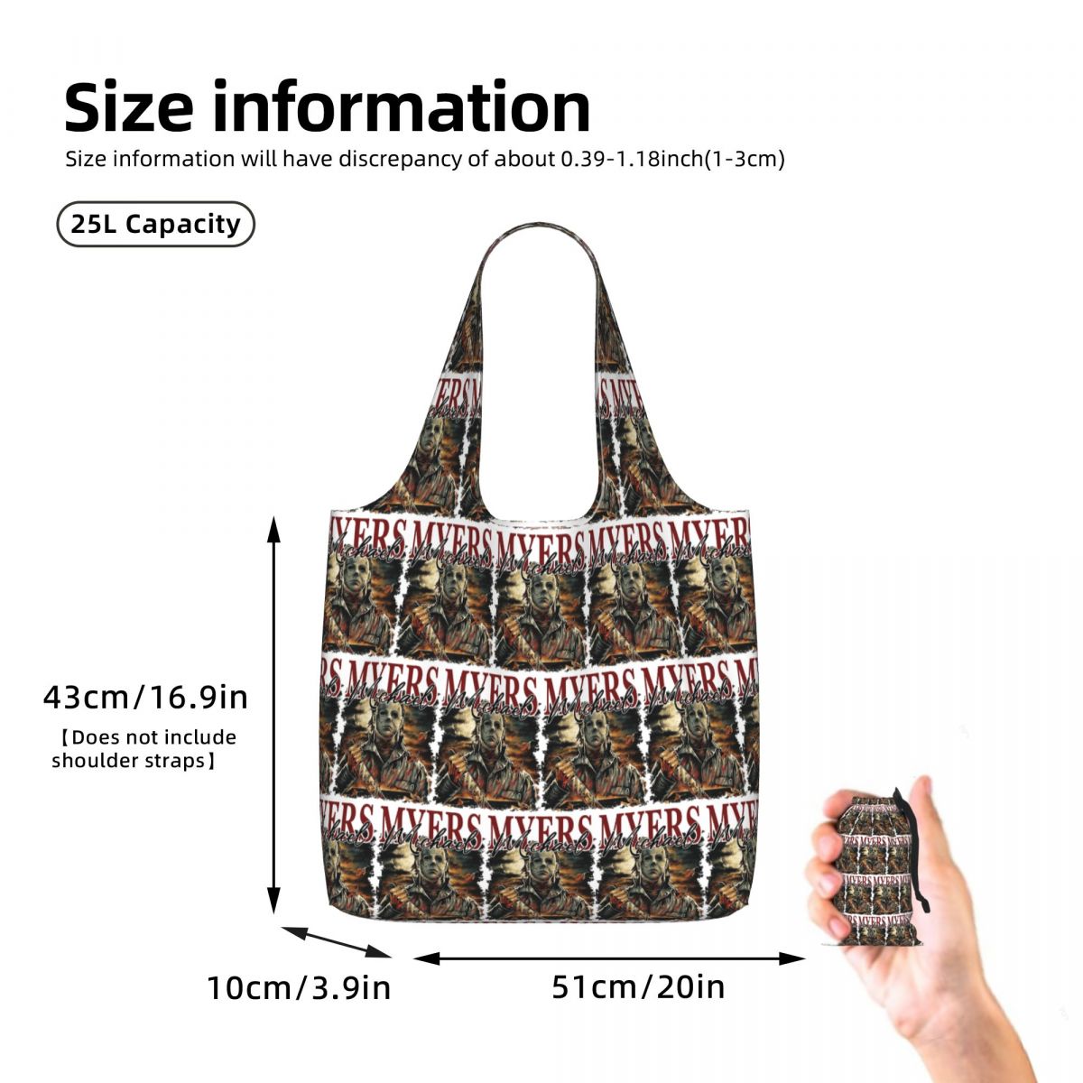 Michael Myers Shopping Tote Ba - Women Bags Myer 评论和价格
