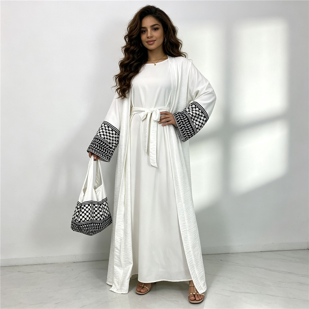 Ramadan Open Abaya and Bag 2Pc - Women Bags In Dubai 评论和价格