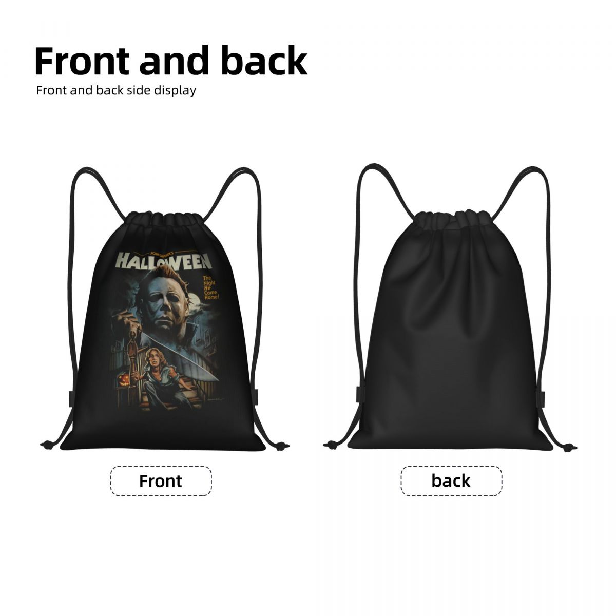 Halloween Michael Myers Drawst - Women Bags Myer 评论和价格