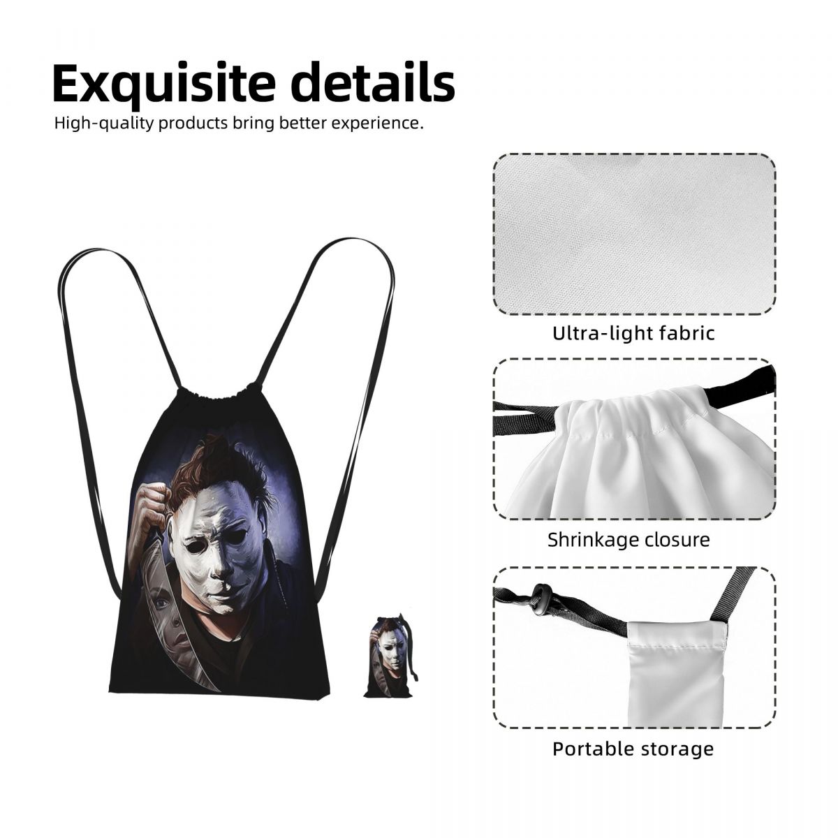 Michael Myers Drawstring Backp - Women Bags Myer 评论和价格