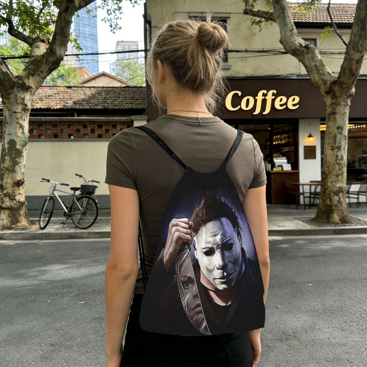 Michael Myers Drawstring Backp - Women Bags Myer 评论和价格