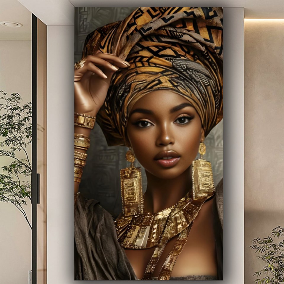 New Abstract African women DIY - Women Bags Europe 评论和价格